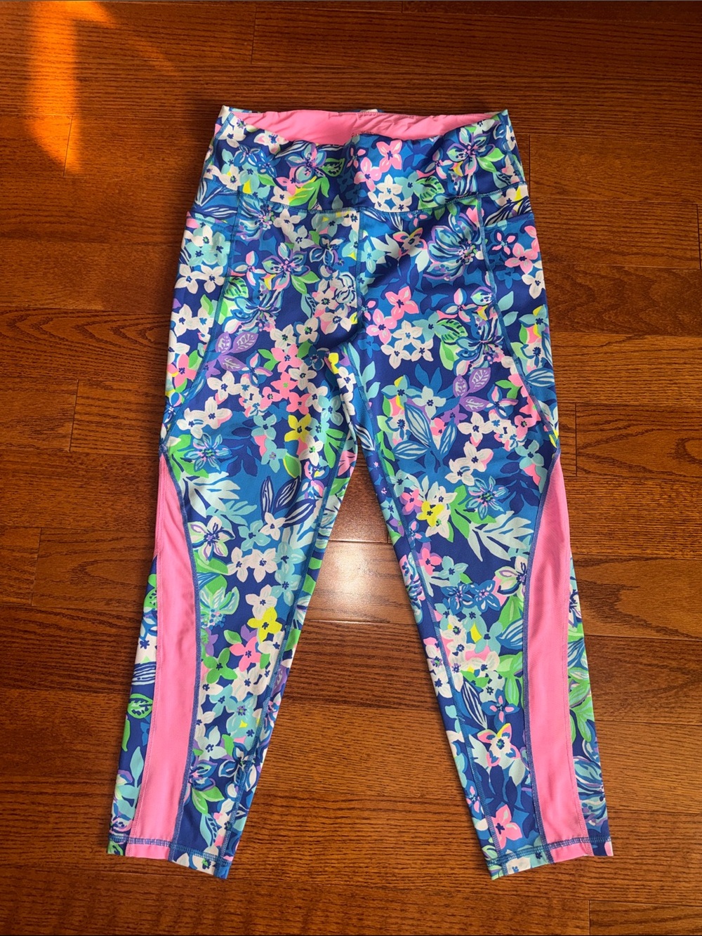 XL Lilly Pulitzer Luxletic Weekender Social Sunset Leggings
